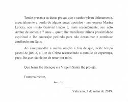 Juan grabois criticó a los petroleros: Papa Envia Carta A Lula Oferecendo Proximidade Espiritual Veja