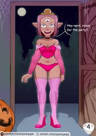 Girls At a Halloween Party Porn Comic english 04 - Porn Comic