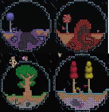 Made Some Mini Biome Domes Terraria Biomes Terrarium Mini