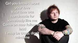 We did not find results for: Ed Sheeran Shape Of You Lyrics Youtube
