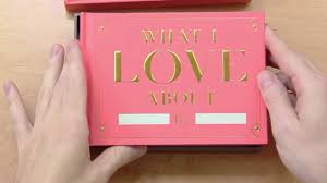 What i love about you book. Unboxing Knock Knock What I Love About You Fill In The Love Book With Gift Box Youtube