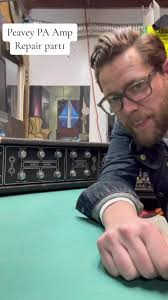 Peavey Amp head repair part1. Love these quick and easy repairs. #peavey  #amp #tubeamp #amprepair #amptech