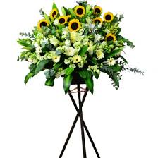 Lilies are as suitable for funerals in chinese culture. Funeral Flower Arrangement