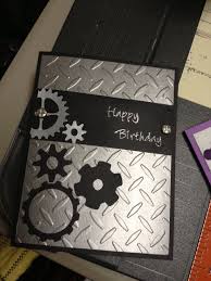 Homemade Birthday Cards For Guys Pin By Vickie Brown On Pins I Ve Made Birthday Cards Masculine Birthday Cards Embossed Cards