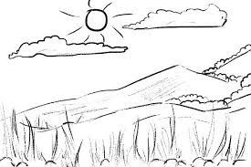 75 Desenhos De Paisagem Para Imprimir E Colorir Pintar