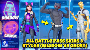 Continuing on from week 9's midas' mission part 1, fans will have a second set of challenges to complete to unlock the character's ghost or. New Fortnite Midas Skye Meowscles Skins Showcased Season 12 Shadow Ghost Styles Fortnite Youtube