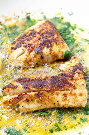 Pan Fried Lemon Butter Cod Recipe Cod Recipes Healthy Fried Cod Fish Recipes Seared Cod Recipe