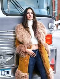 Lily Aldridge Takes On 70s Inspired Fall Trends For The Edit 70s Inspired Fashion Fashion Editorial Fashion