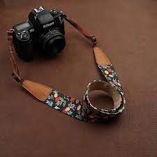 Camera Strap Floral Print Camera Strap Women Best Leather Canon Nikon Camera Strap On Etsy 26 90 Floral Camera Strap Camera Strap Women Leather