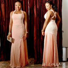 Stunning Dinner Gown From Nigerian Female Celebrities A Million Styles Dinner Gowns African Evening Dresses African Attire Dresses