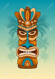 Hot promotions in hawaiian totem on aliexpress: Hawaii Tropical Flowers Printable Maori Totems Tribal Clip Art Tiki Tribal Style Clipart Scrapbooking Diy Luau Party Tiki Totem Clip Art Art Collectibles