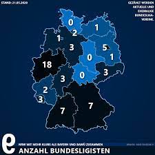Wir präsentieren euch in diesem beitrag die fünf ältesten fußballvereine deutschlands. Landkarte Anzahl Bundesligisten Nach Bundeslandern Die Falsche 9