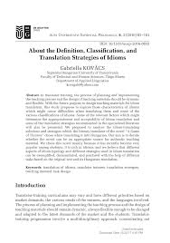 See more of bucin dan sebagainya on facebook. Pdf About The Definition Classification And Translation Strategies Of Idioms