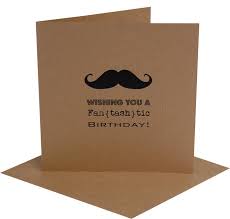 Bring your inspiration boards in and we will design your to be the highlight of the party. Moustache Mens Birthday Card By The Luxe Co Notonthehighstreet Com