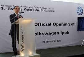 ˈfɔlksˌvaːgn̩), known internationally as the volkswagen group, is a german multinational automotive manufacturing corporation headquartered in wolfsburg. New Volkswagen Showroom Opens In Ipoh 10th In M Sia Paultan Org