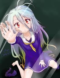 Shiro No Game No Life No Game No Life Anime Lovers Anime Behind Glass