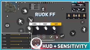 The first adjustable setting you will encounter in the mobile sensitivity section is the camera sensitivity. Xaven On Twitter Ruok Ff Custom Hud And Sensitivity Settings Https T Co Umzlcxga6b Freefire Garenafreefire Freefirelag