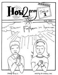 Lord S Prayer Coloring Pages Sunday School Kids Sunday School Coloring Pages Bible Coloring Pages
