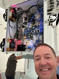 All new #EarlyWarningDoppler9 radar is installed and you'll see it soon!  High atop a 100ft tower, our new 'dual polarization' doppler radar will let  us scan the storms with a 3-D radar