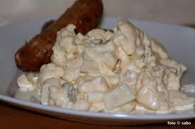 Blumenkohlsalat Nach Kartoffelsalat Art Low Carb Keto Sabo Tage Buch Rezept Blumenkohlsalat Kartoffelsalat Salate Rezepte Gesund