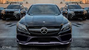 Mercedes Benz Coupe W205 Amg C43 C200 C250 C300 2015 2018 Carbon Fiber Front Lip Dmc