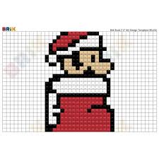 June 19, 2008 | reply. Mario Christmas Pixel Art Brik