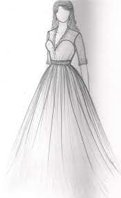 Artist original fashion illustration pencil drawing sketch wedding. Pin By Hristina On Doodles Fashion Drawing Dresses Dress Design Drawing Fashion Illustration Sketches Dresses