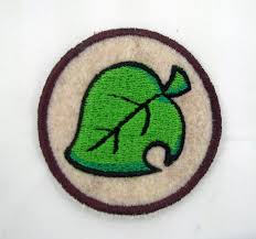 Animal Crossing Furniture Leaf Patch Animal Crossing Leaf Cute Patches Fabric Patch