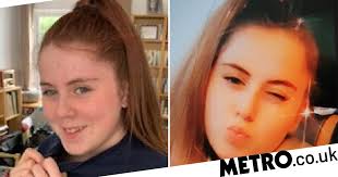 Search for missing schoolgirl, 12, last seen getting