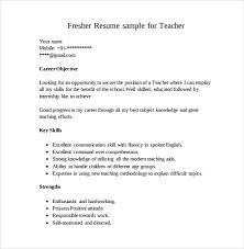 Format of job application for teacher on contract basis in government or private schools.it my resume is attached with the application, having mentioned all the diplomas i have done along the sample job application format for untrained teacher. Free 8 Sample Teaching Cv Templates In Pdf Ms Word