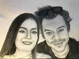 Thank you for all your lovely comments and likes. She is chuffed to bits***  My 14yr old daughters artwork