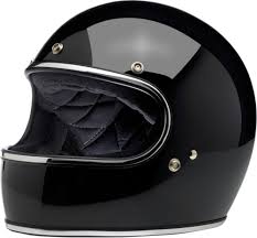 Details About Biltwell Gringo Motorcycle Helmet Gloss Black
