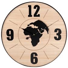 Horloge En Metal Bicolore D50 Big World Maisons Du Monde En 2020 Horloge Metal Luminaire Maison Du Monde Horloge