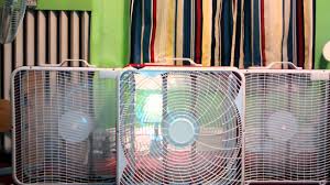 The initial checkout of a camair, likely sold under the aerospeed name, box fan, model bx100. 3 Aerospeed Box Fans By Kristian Forest