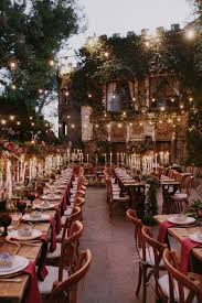 Our creepy yet elegant wedding table settings. 28 Halloween Wedding Ideas Gothic Weddings