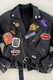 Weekend Furiosa Old Leather Jacket With Harley Back Patch Leather Denim Leather Jacket Jackets