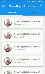 Ketika mengetahui bahwa dalam waktu dekat akan memiliki anak dan masuk dalam masa kehamilan, setiap pasangan akan mempersiapkan banyak hal agar sang buah. Nama Bayi Laki Laki Jawa Artinya Fur Android Apk Herunterladen