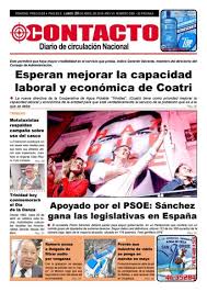 Diario Contacto, 29 de abril de 2019. by Diario Contacto (Beni