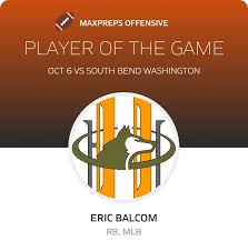 Eric Balcom's Hamilton Heights High School Career Home