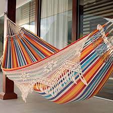 4.6 out of 5 stars 628. Hand Woven Brazilian Hammock With Crochet Fringe Hammock Town