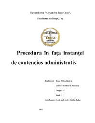 (1) contenciosul administrativ ca instituţie juridică are drept scop contracararea abuzurilor şi exceselor de putere ale autorităţilor publice, apărarea drepturilor persoanei. Doc Procedura AcÈ›iunii In Contencios Administrativ Ion Boinitchi Academia Edu