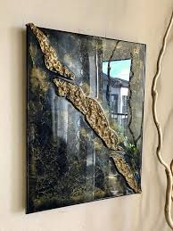 Absolutely Beautiful Abstract Painting With Epoxy Resin Metallic Pigments On Canvas 12x16 Inch Wi Resin Art Painting Beautiful Abstract Painting Resin Painting