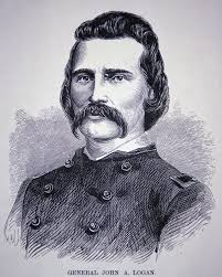 General John Alexander Logan (1826-86) by American School