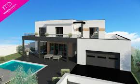 Toit Plat 2 Pans 4 Pans Le Guide Des Differentes Toitures Construction Maison Toiture Toit Plat