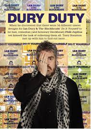 Ian dury lyrics with translations: Dury Duty Record Collector Magazine
