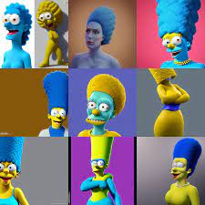 marge simpson, concept art, ultra realistic, 3 d | Stable Diffusion