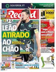14.110 espetadores presentes nas bancadas do dragão. Como Se Comporta O Jornal Quando O Sporting E Beneficiado As Capas