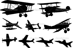 Silhouette Vintage Plane Vintage Airplane Silhouette Airplanes Silhouettes Stock Airplane Silhouette Vintage Airplanes Vintage Planes
