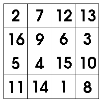 In a magic square you have to add 3 numbers again and again. Magic Square Magic Number Dr Mike S Math Games For Kids