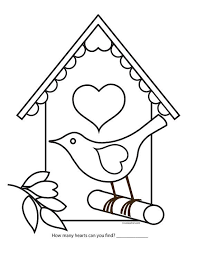 5 out of 5 stars. Valentine Bird House Coloring Page Valentine Coloring Sheets Coloring Pages Valentine Coloring